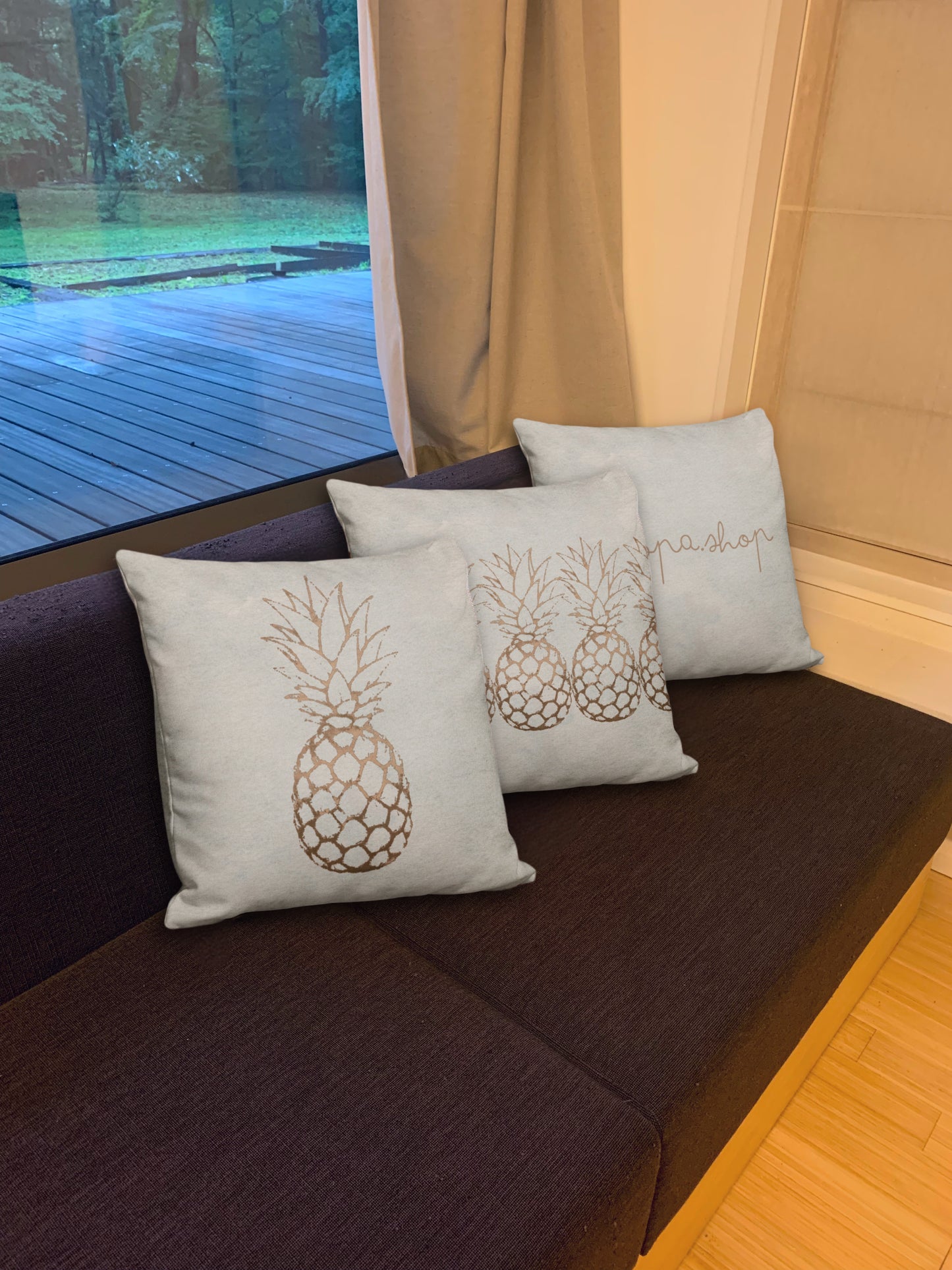 クッションカバー (Toasted Caramel Pineapple)