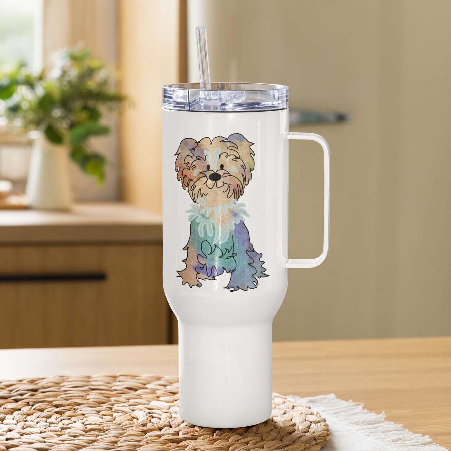 Travel Mug (40oz, 1183ml) + Benjamin