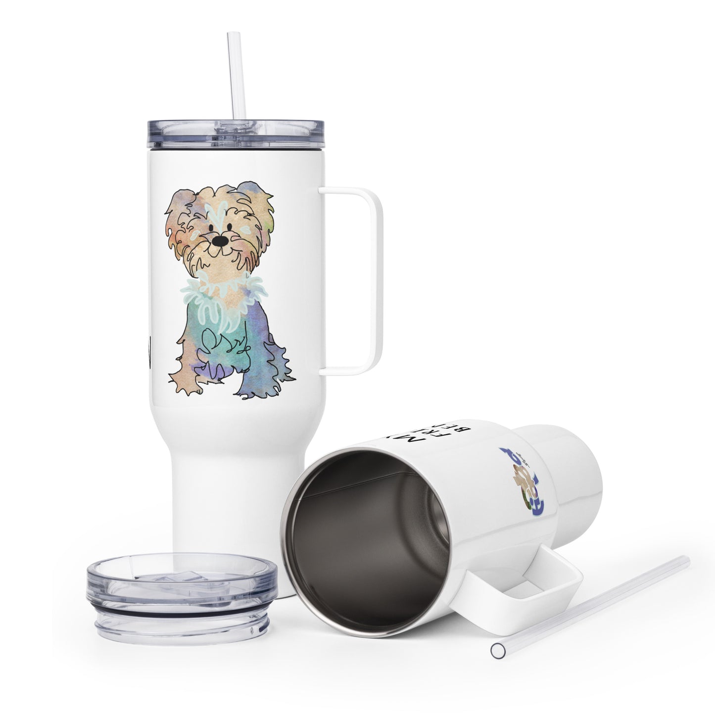 Travel Mug (40oz, 1183ml) + Benjamin