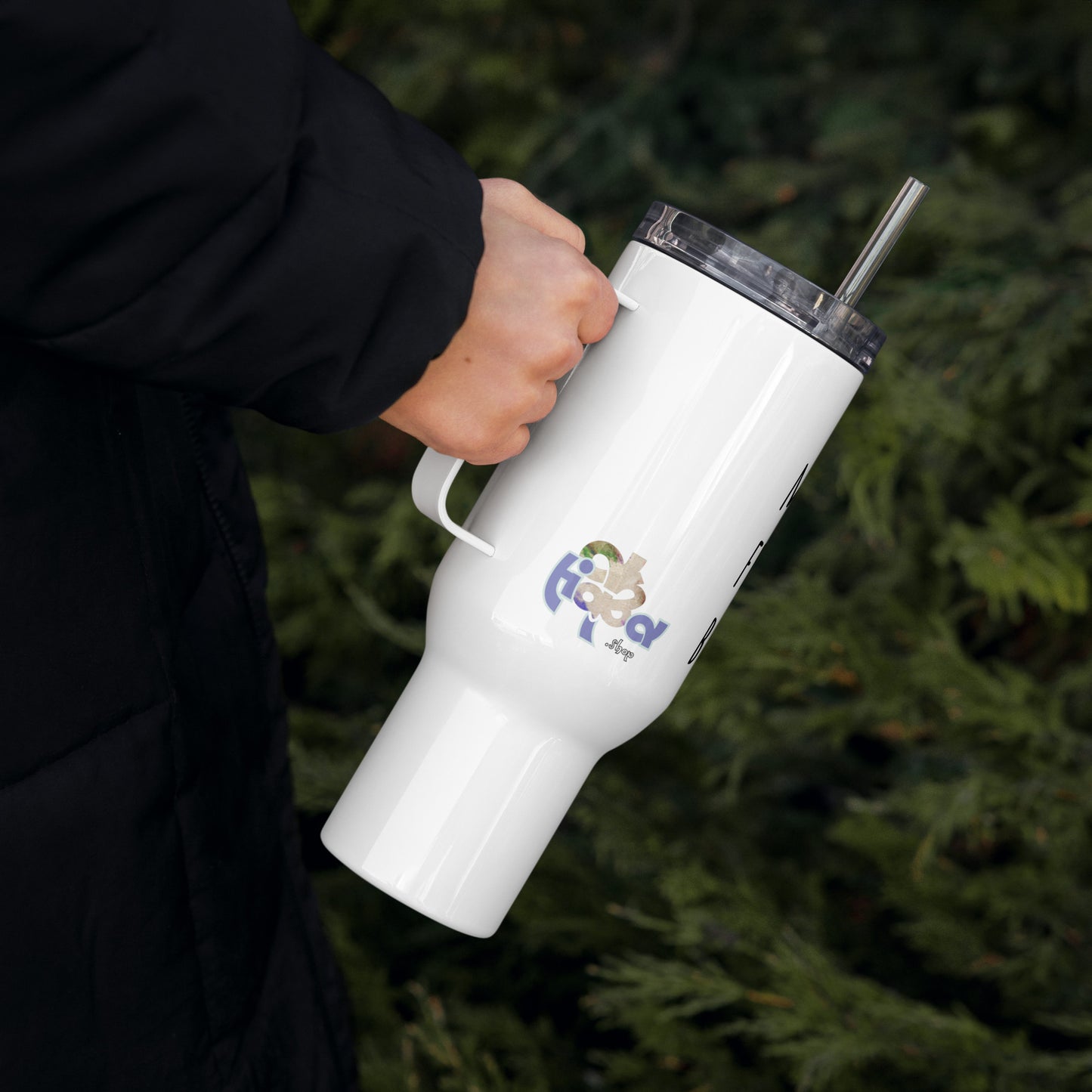 Travel Mug (40oz, 1183ml) + Benjamin
