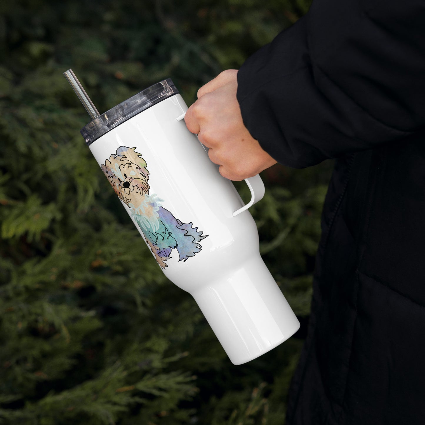 Travel Mug (40oz, 1183ml) + Benjamin