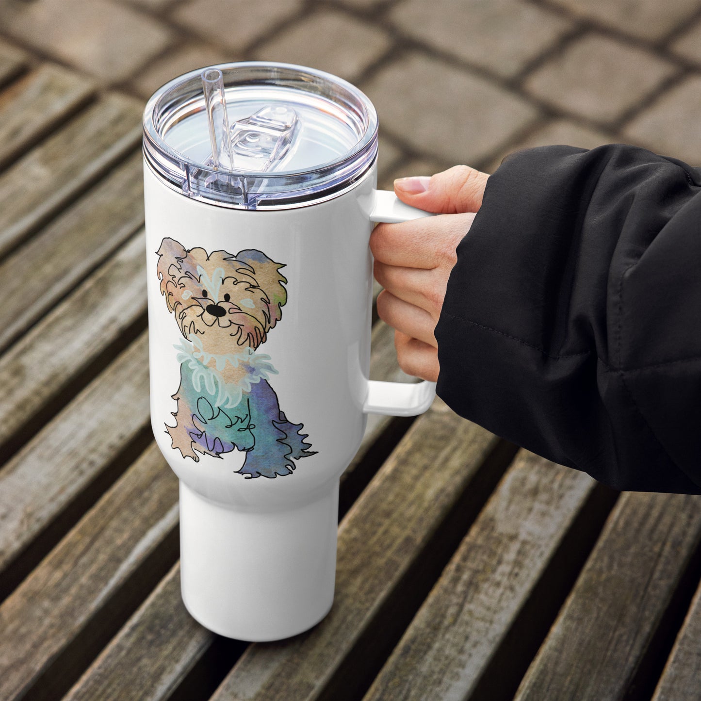 Travel Mug (40oz, 1183ml) + Benjamin