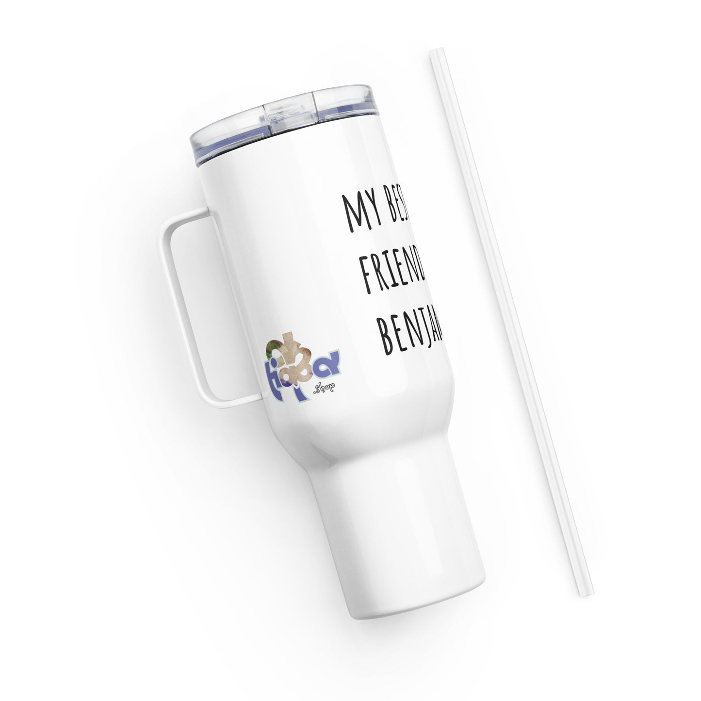 Travel Mug (40oz, 1183ml) + Benjamin