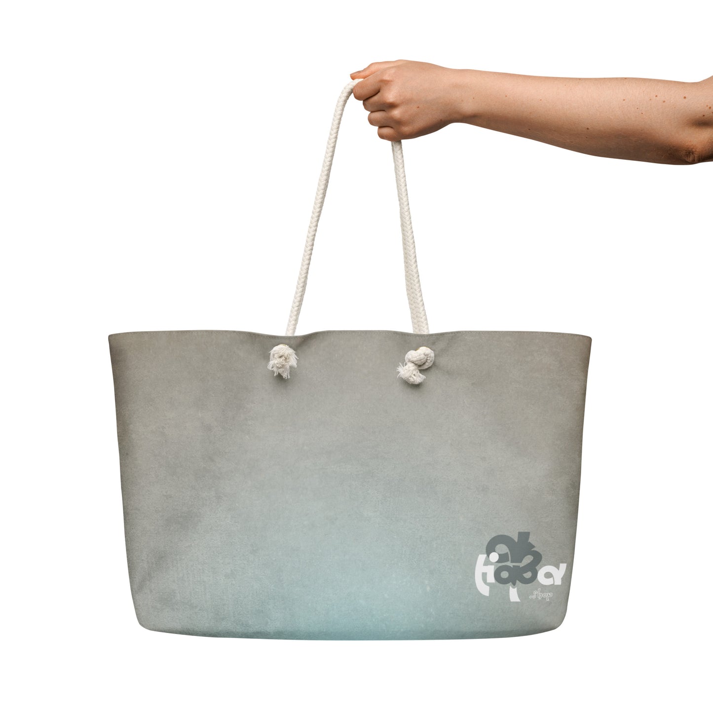 Oversized weekender bag + Benjamin