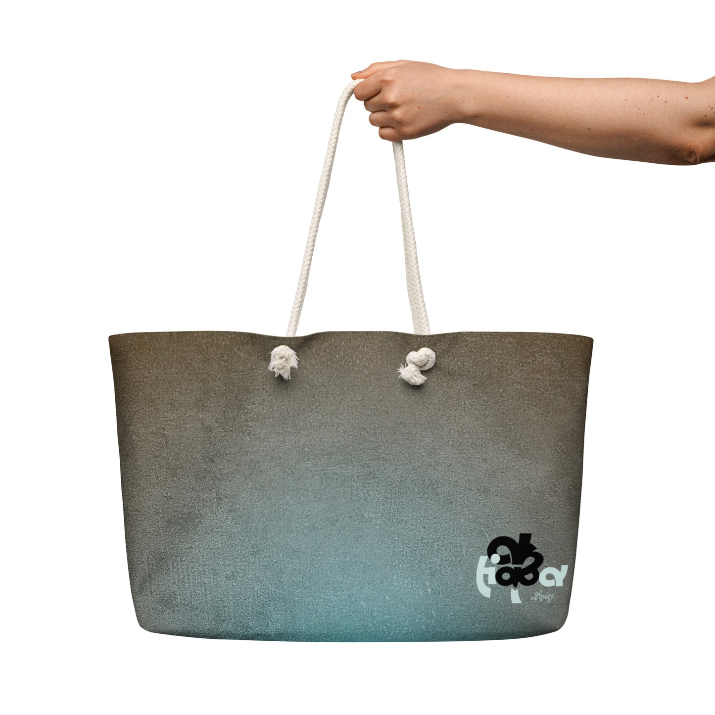 Oversized weekender bag + Benjamin