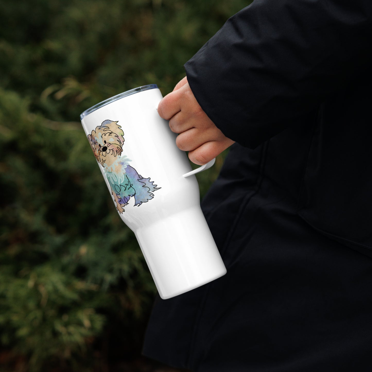 Travel Mug (25oz, 739ml) + Benjamin