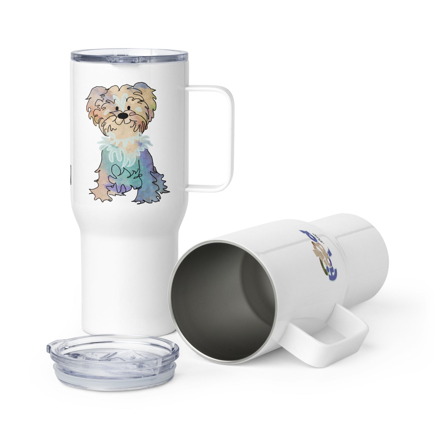 Travel Mug (25oz, 739ml) + Benjamin