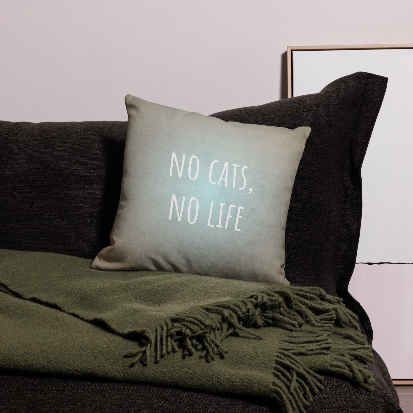 Premium Pillow Case + Cats