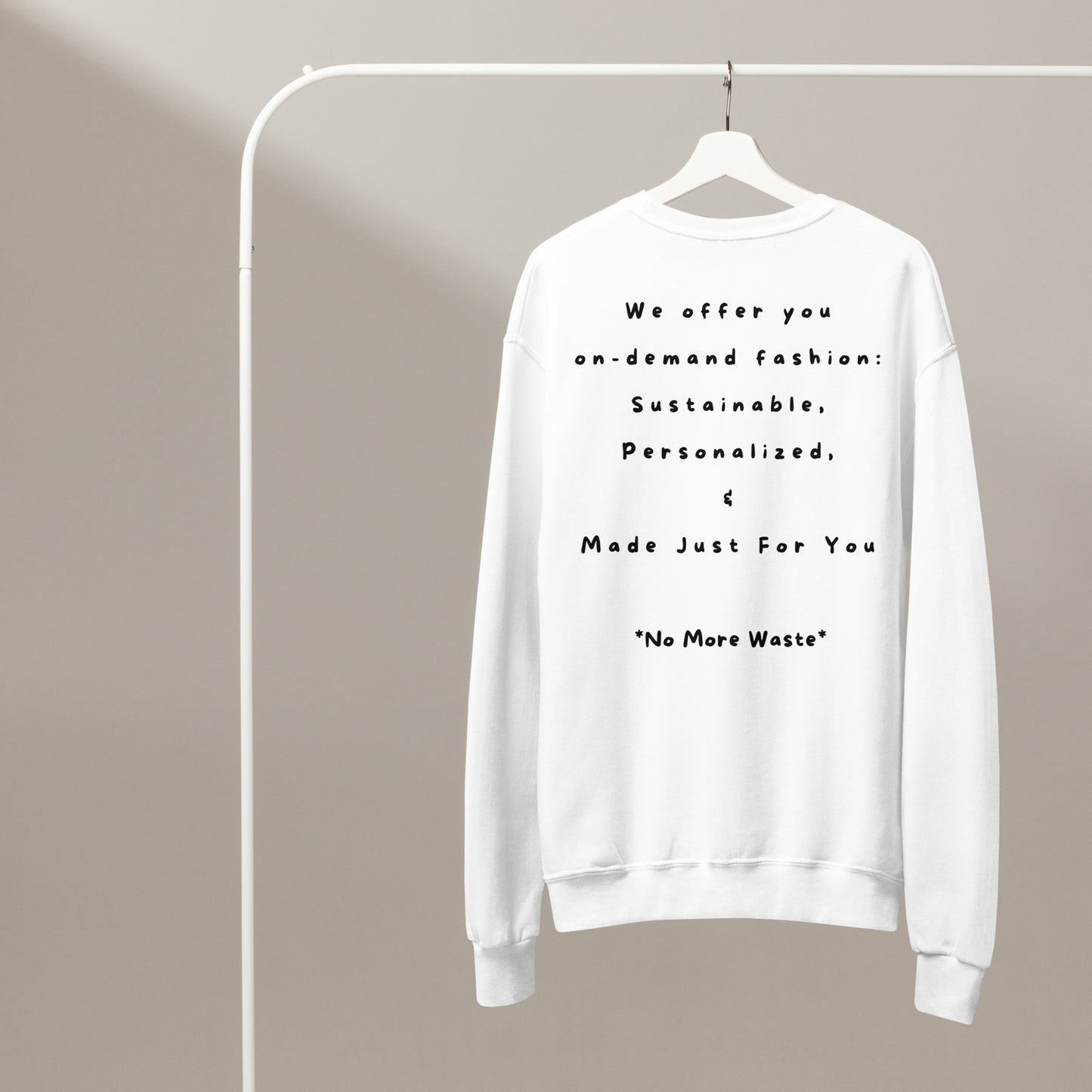 No More Waste Sweatshirt