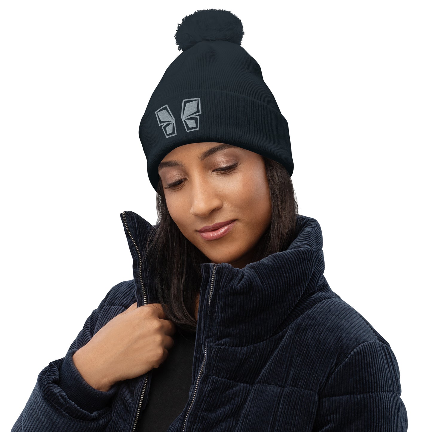 Pom pom beanie