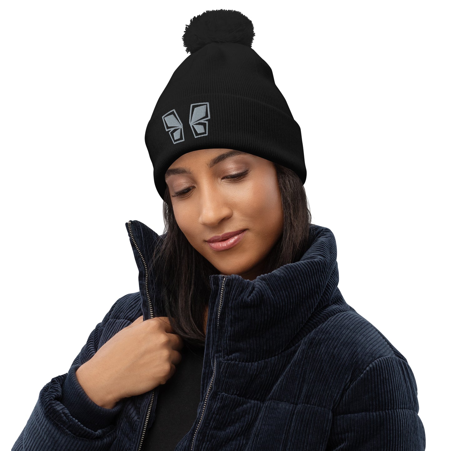 Pom pom beanie