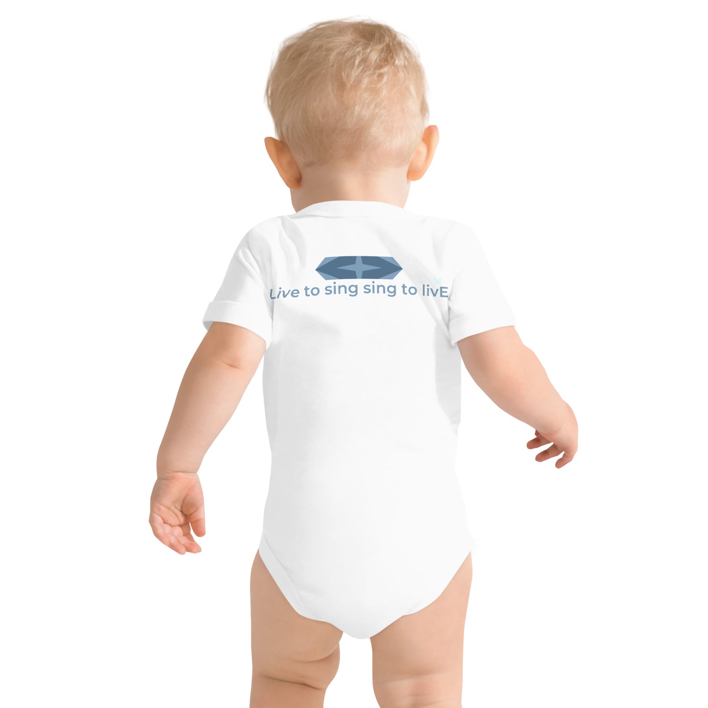 Baby short sleeve one piece