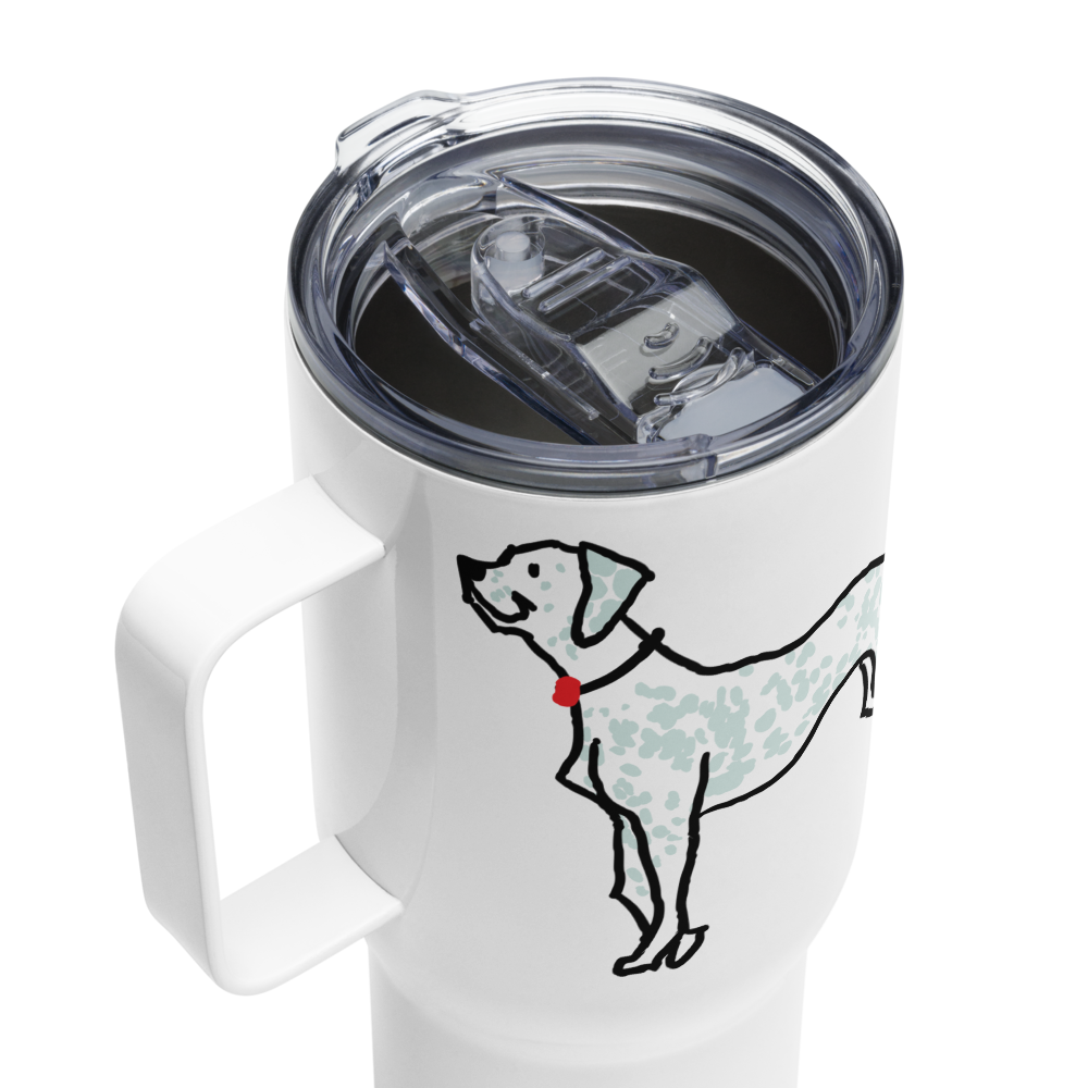 <No Dog, No Life> Travel Mug