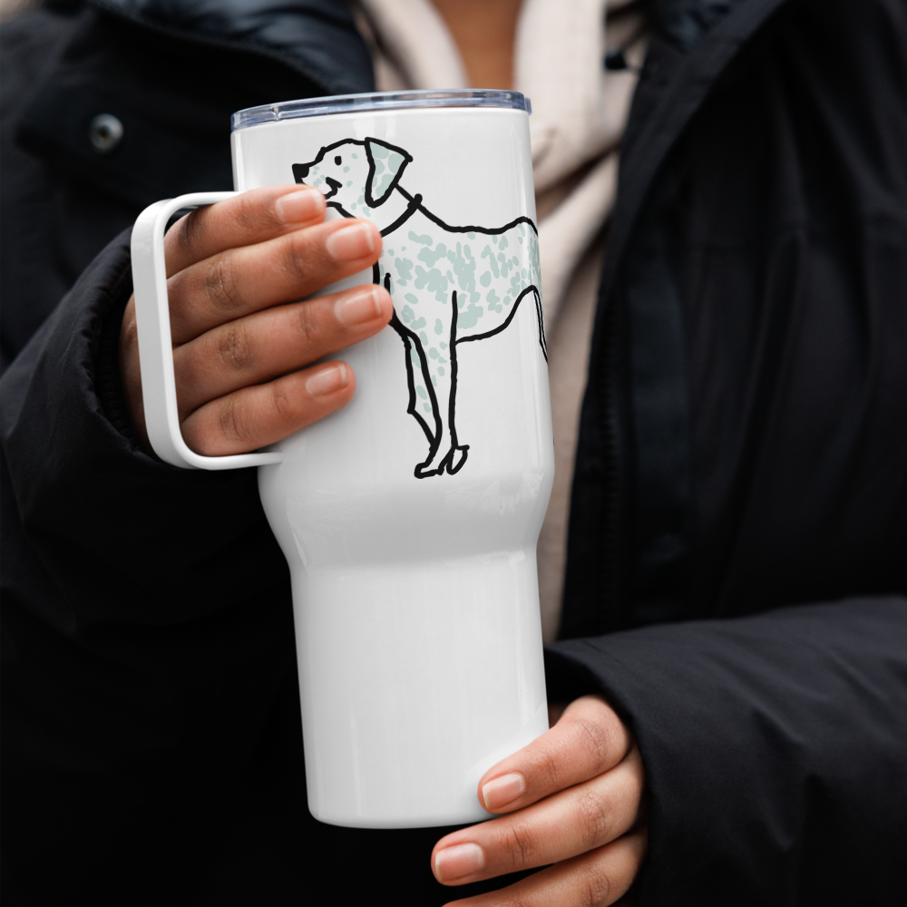 <No Dog, No Life> Travel Mug
