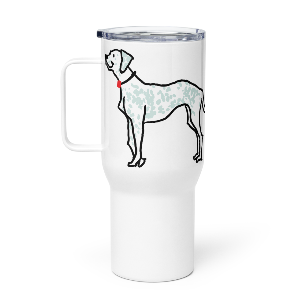 <No Dog, No Life> Travel Mug