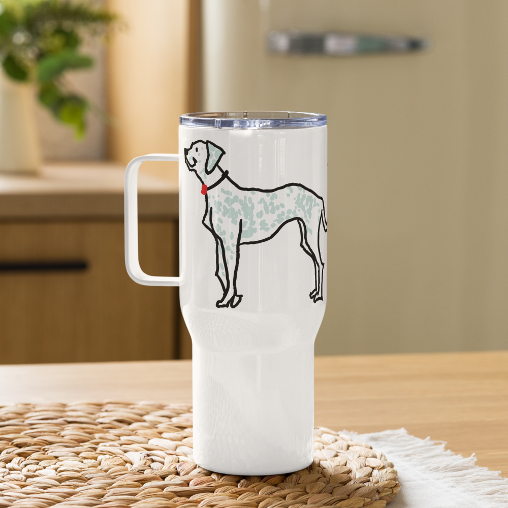 <No Dog, No Life> Travel Mug