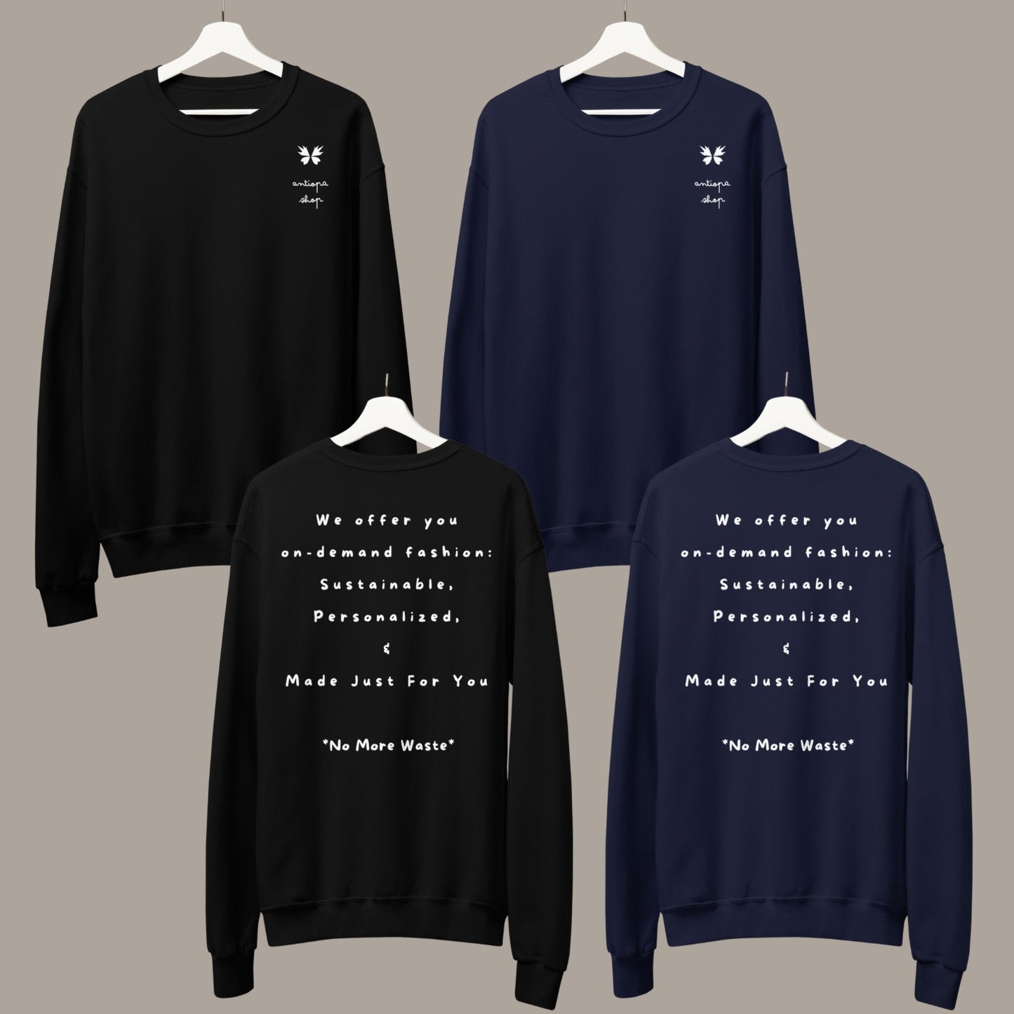 No More Waste Sweatshirt