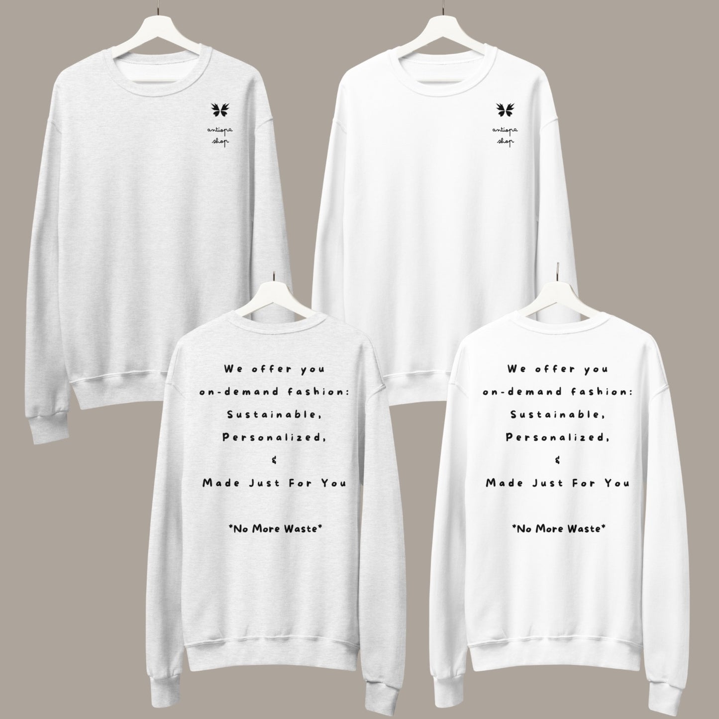 No More Waste Sweatshirt