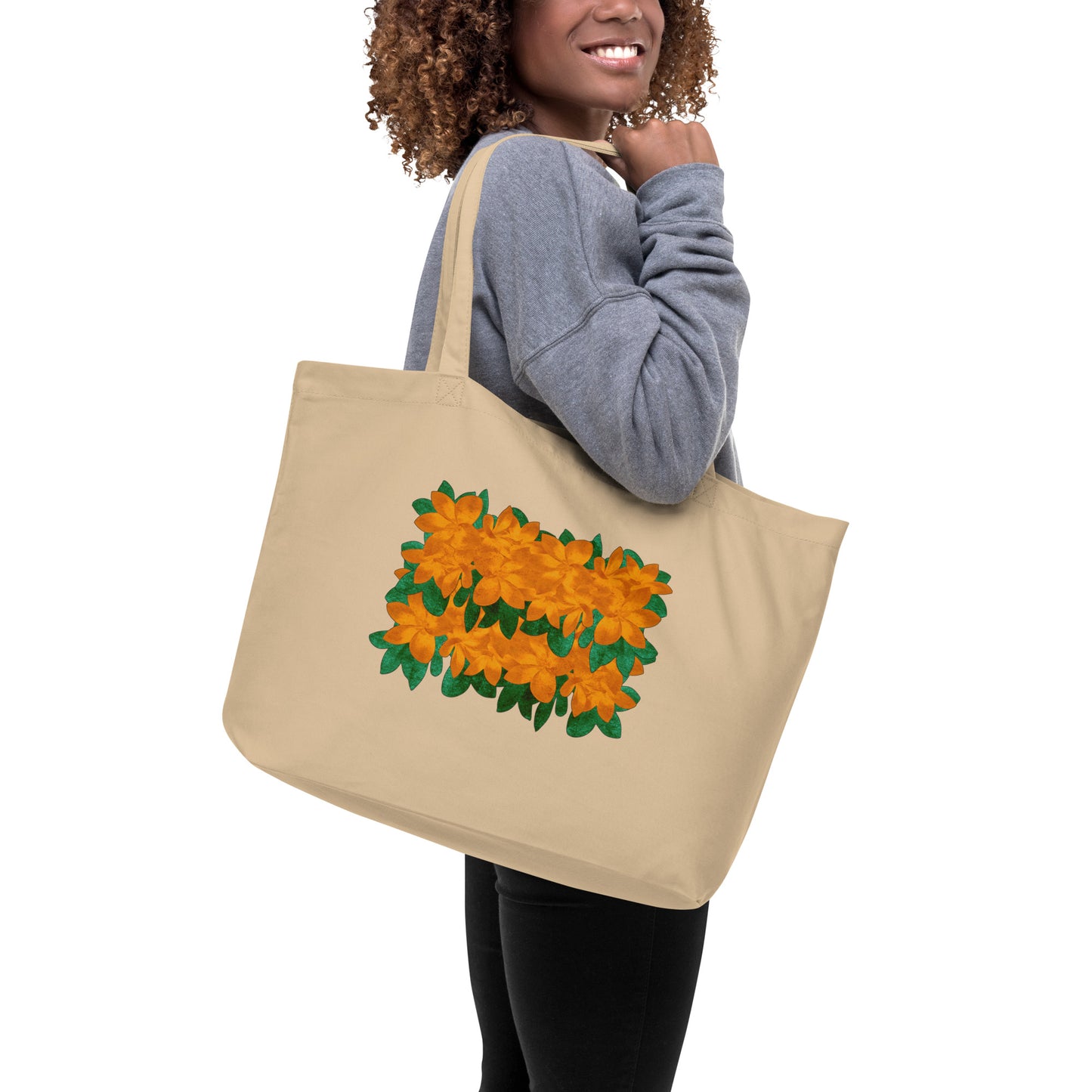 Floral Large tote bag
