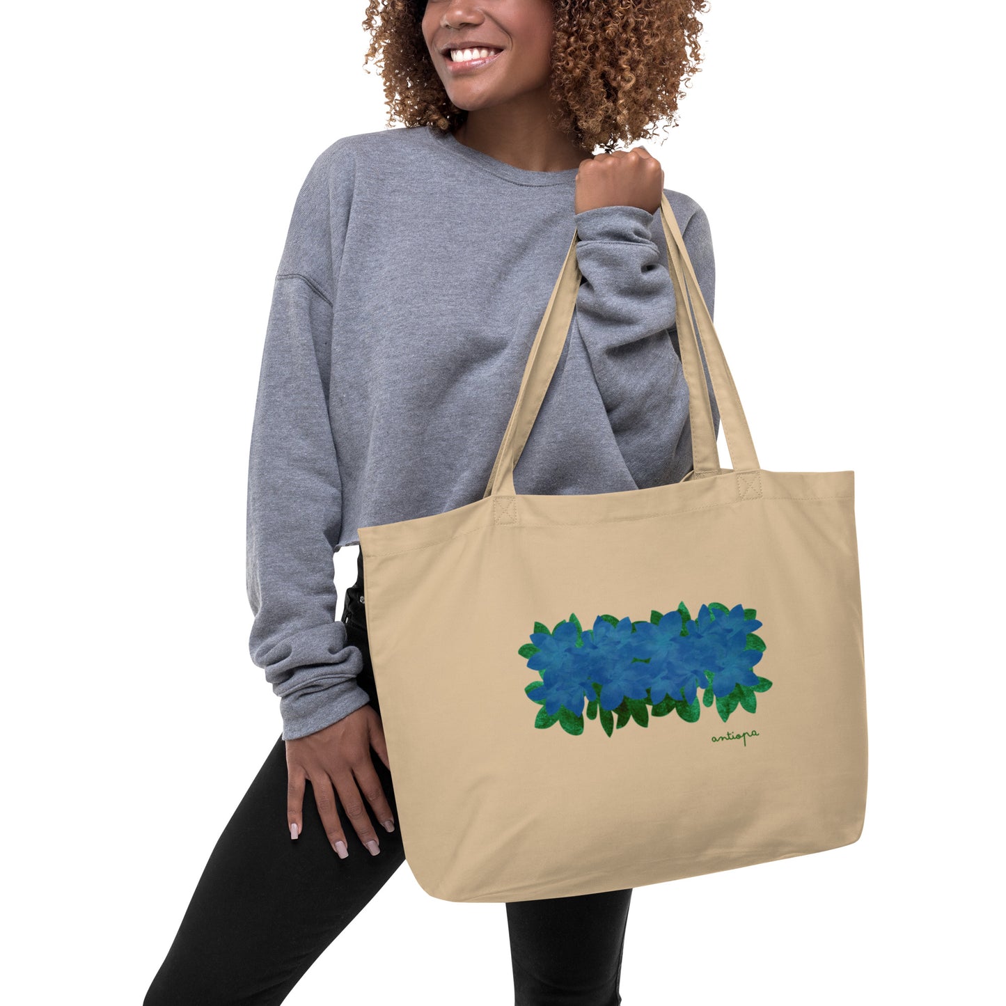 Floral Large tote bag