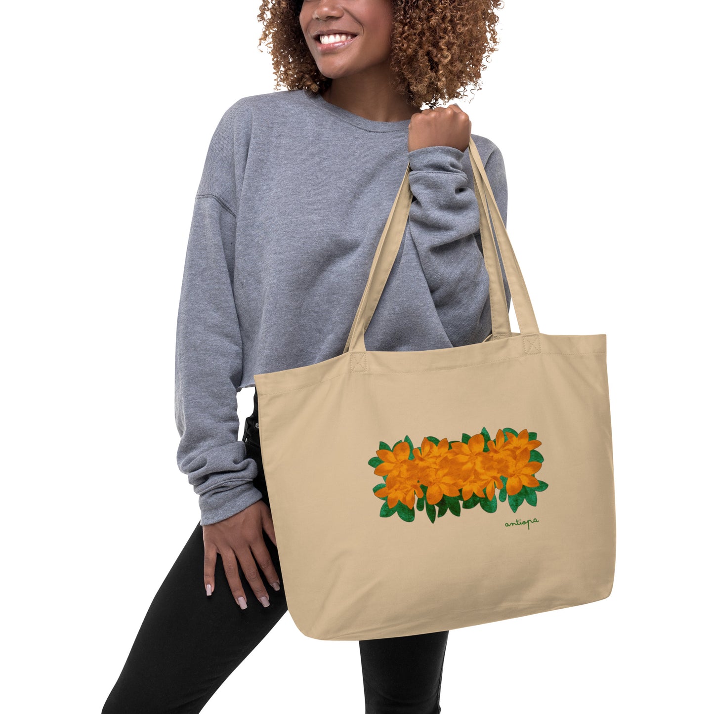 Floral Large tote bag