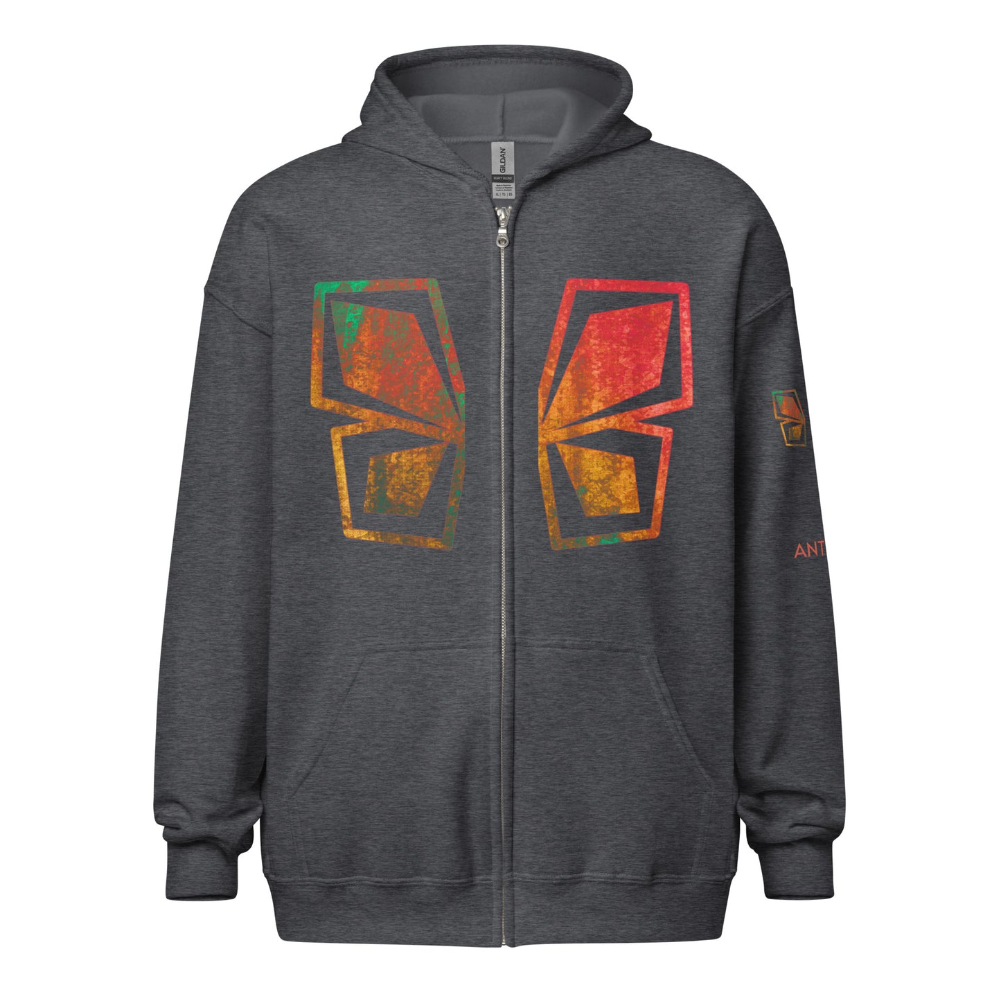 Butterfly Wings Unisex heavy blend zip hoodie