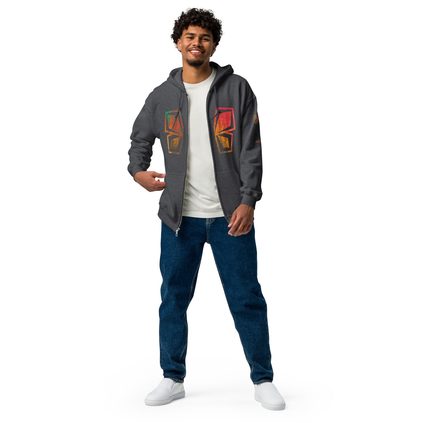 Butterfly Wings Unisex heavy blend zip hoodie