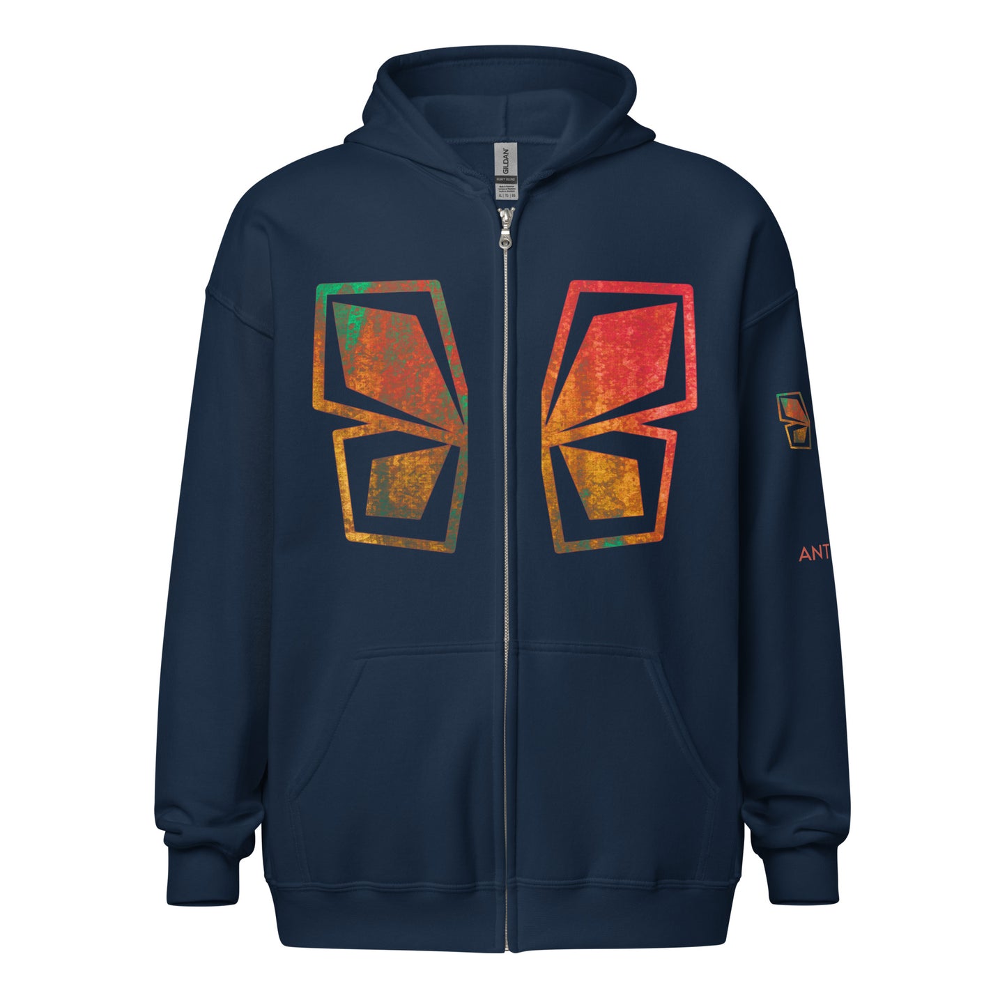 Butterfly Wings Unisex heavy blend zip hoodie