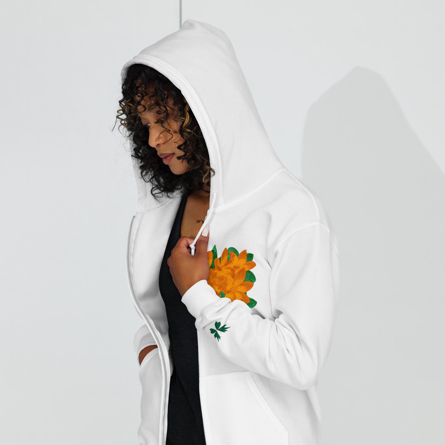 Floral Hoodie