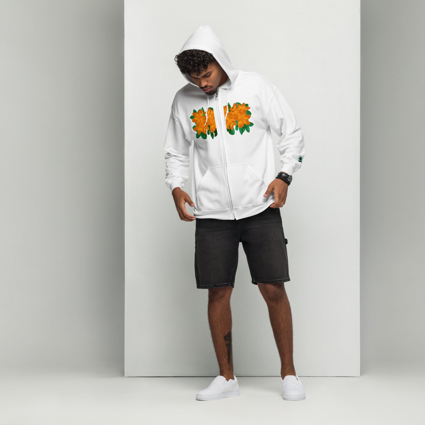 Floral Hoodie