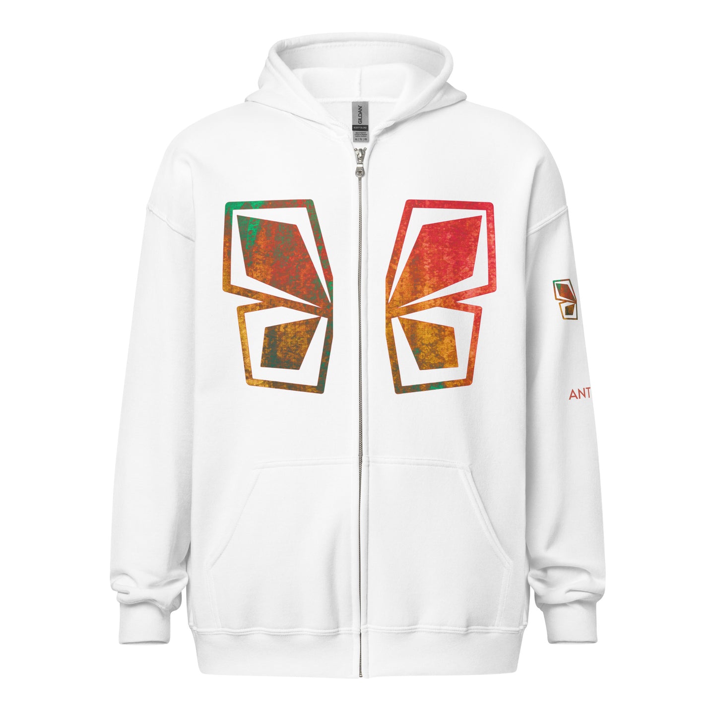 Butterfly Wings Unisex heavy blend zip hoodie