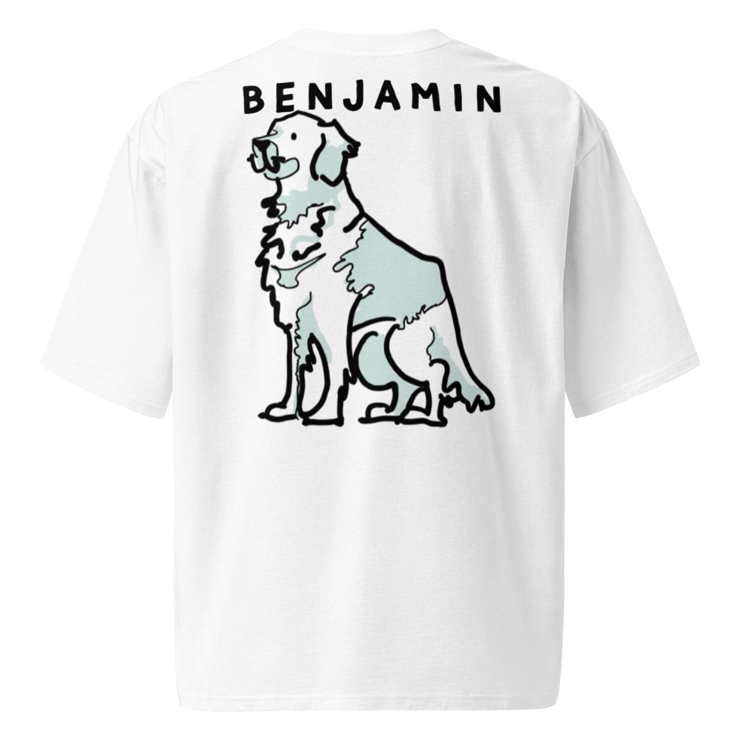 Custom Dog Oversized T-shirt