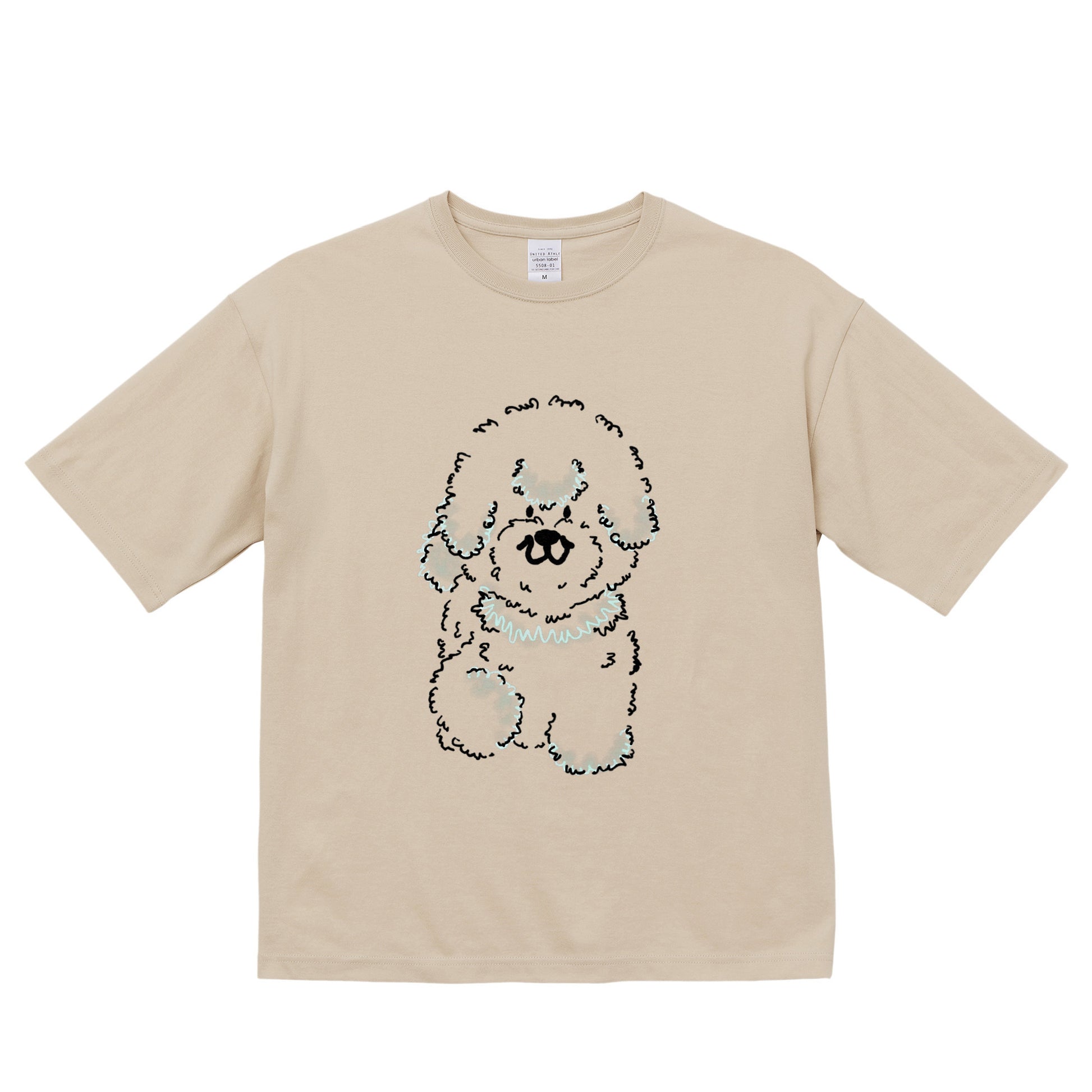 ビションフリーゼ　オーバーサイズT sand-beige image