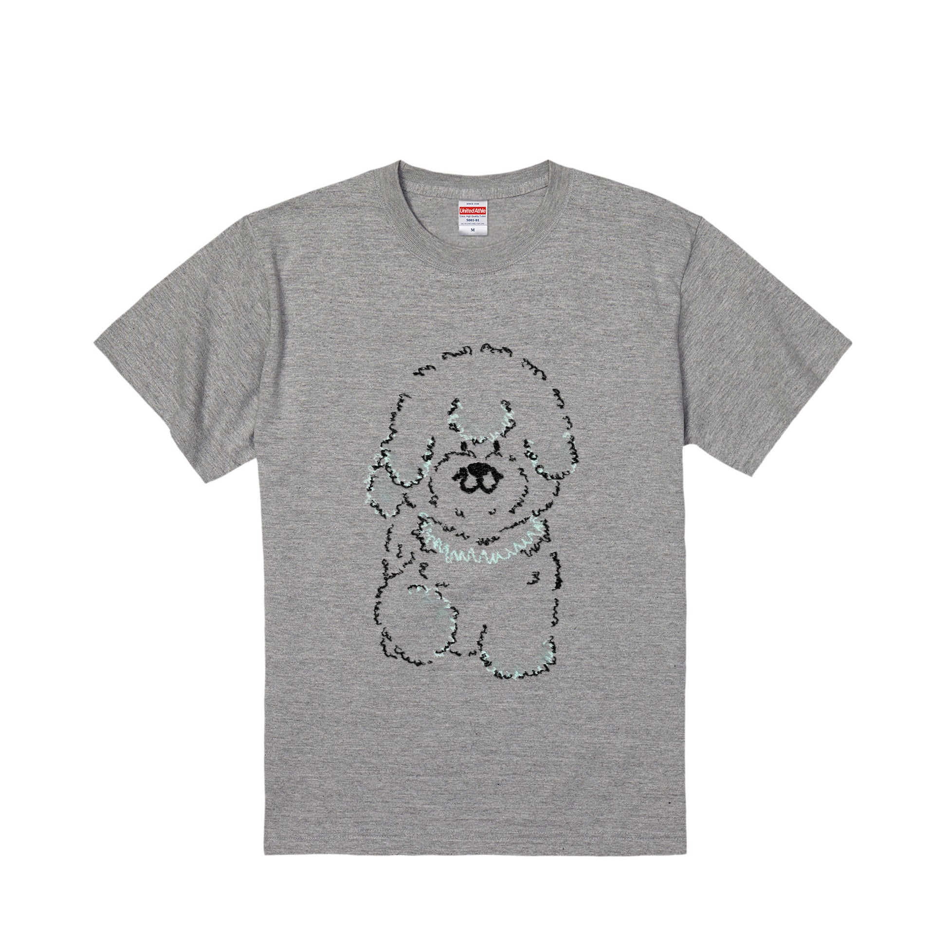 ビションフリーゼT mixed-gray image