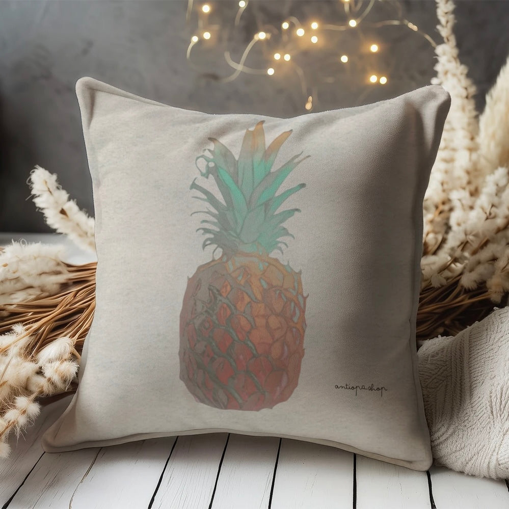 Premium Cushion Cover (Frosted Single Pineapple)