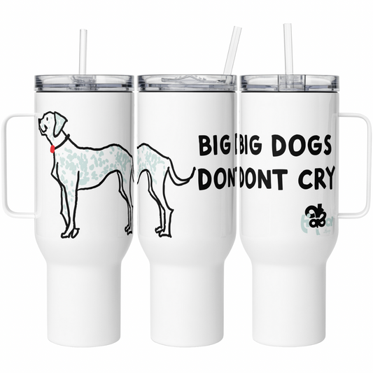 Travel mug with a handle
