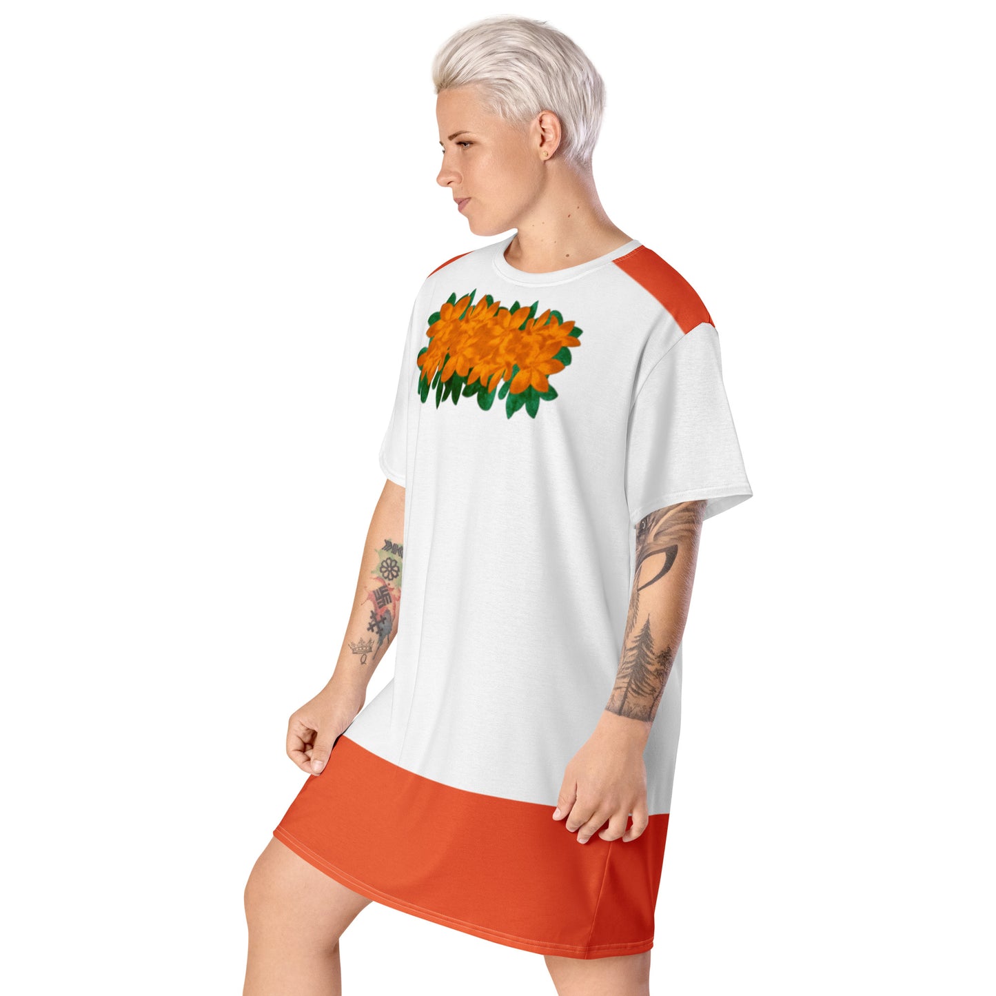 Sporty T-shirt dress