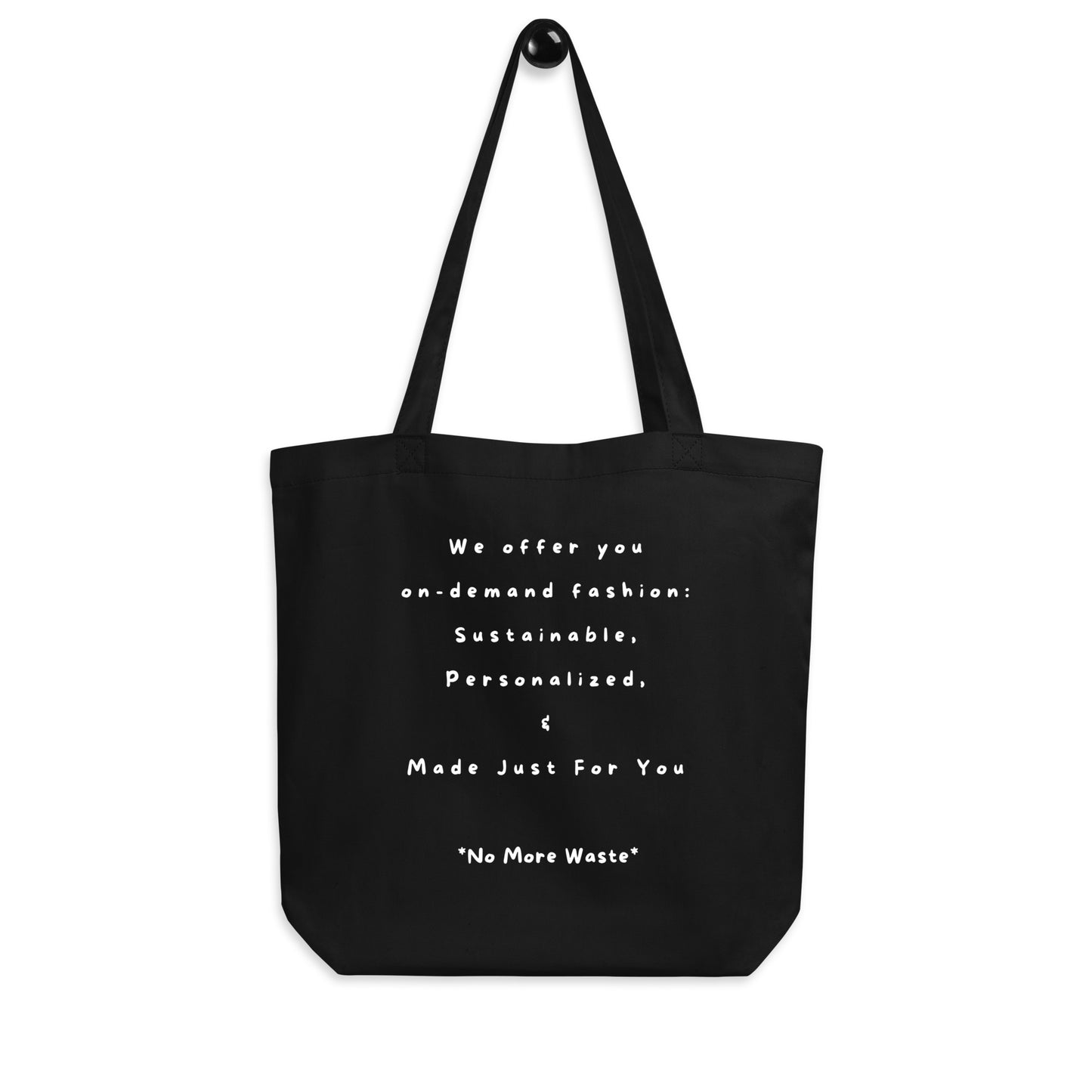 No More Waste Eco Tote Bag