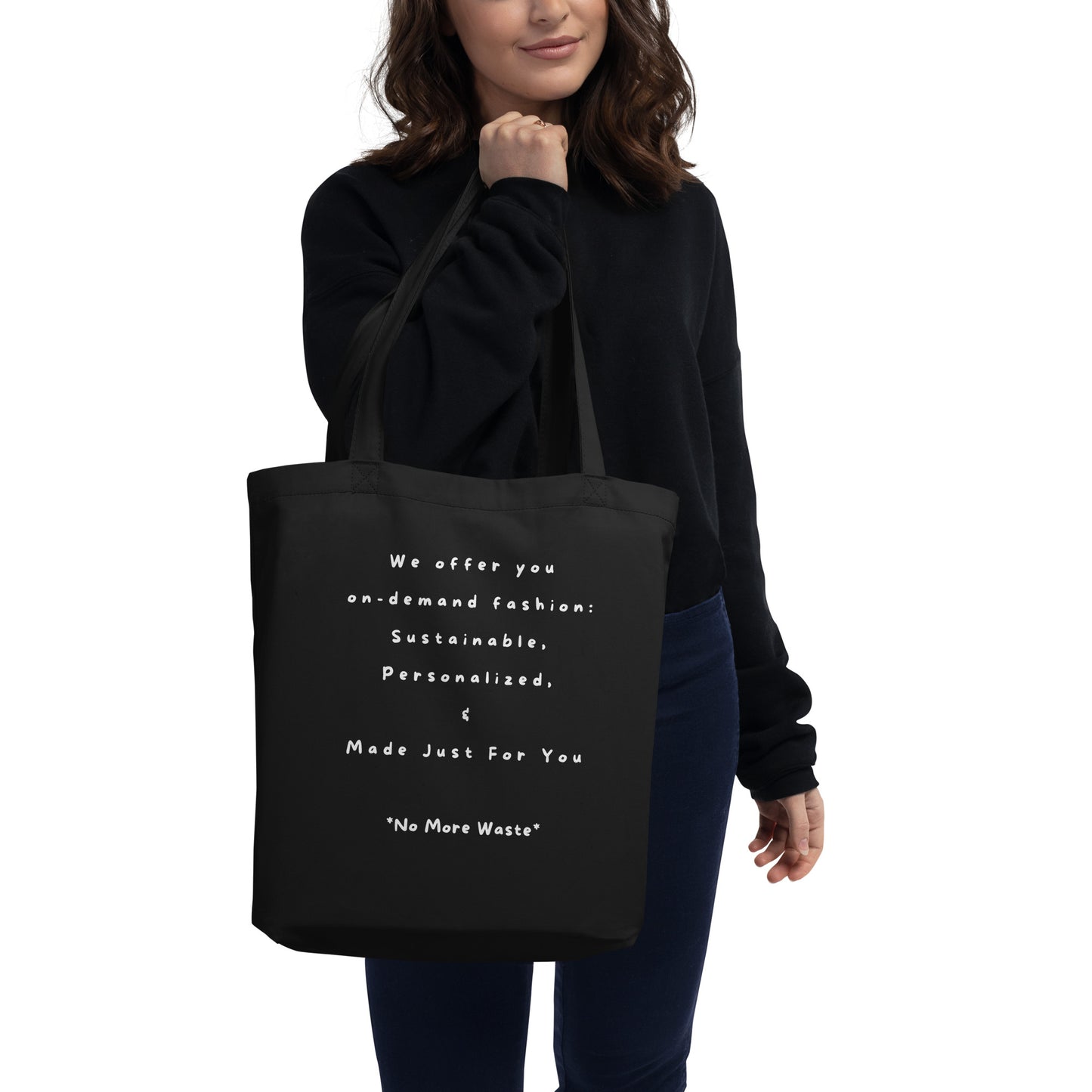 No More Waste Eco Tote Bag