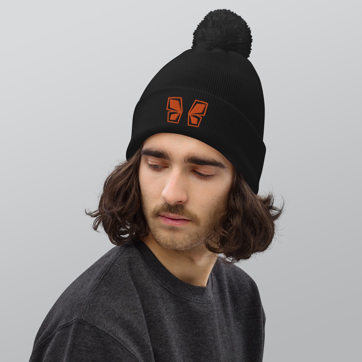 Pom pom beanie