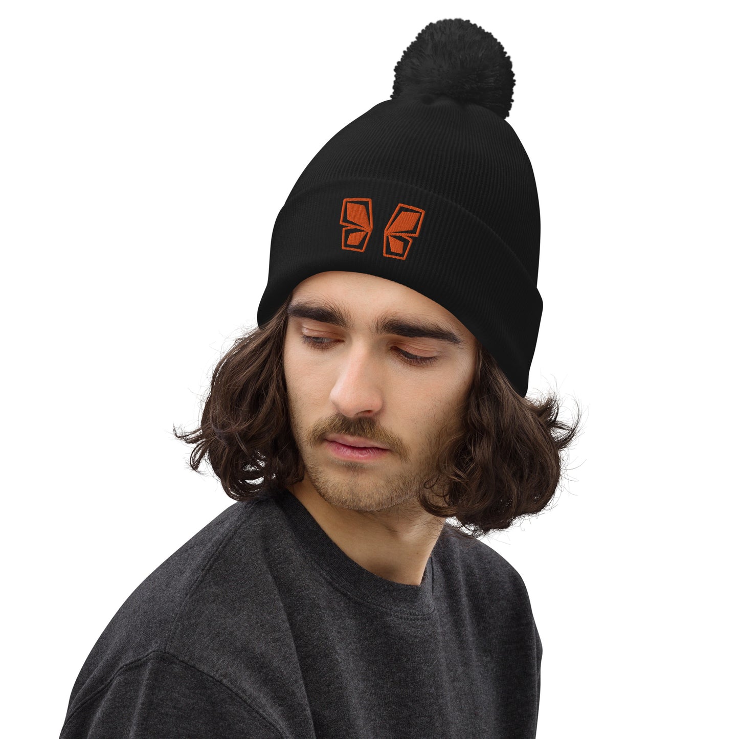 Pom pom beanie