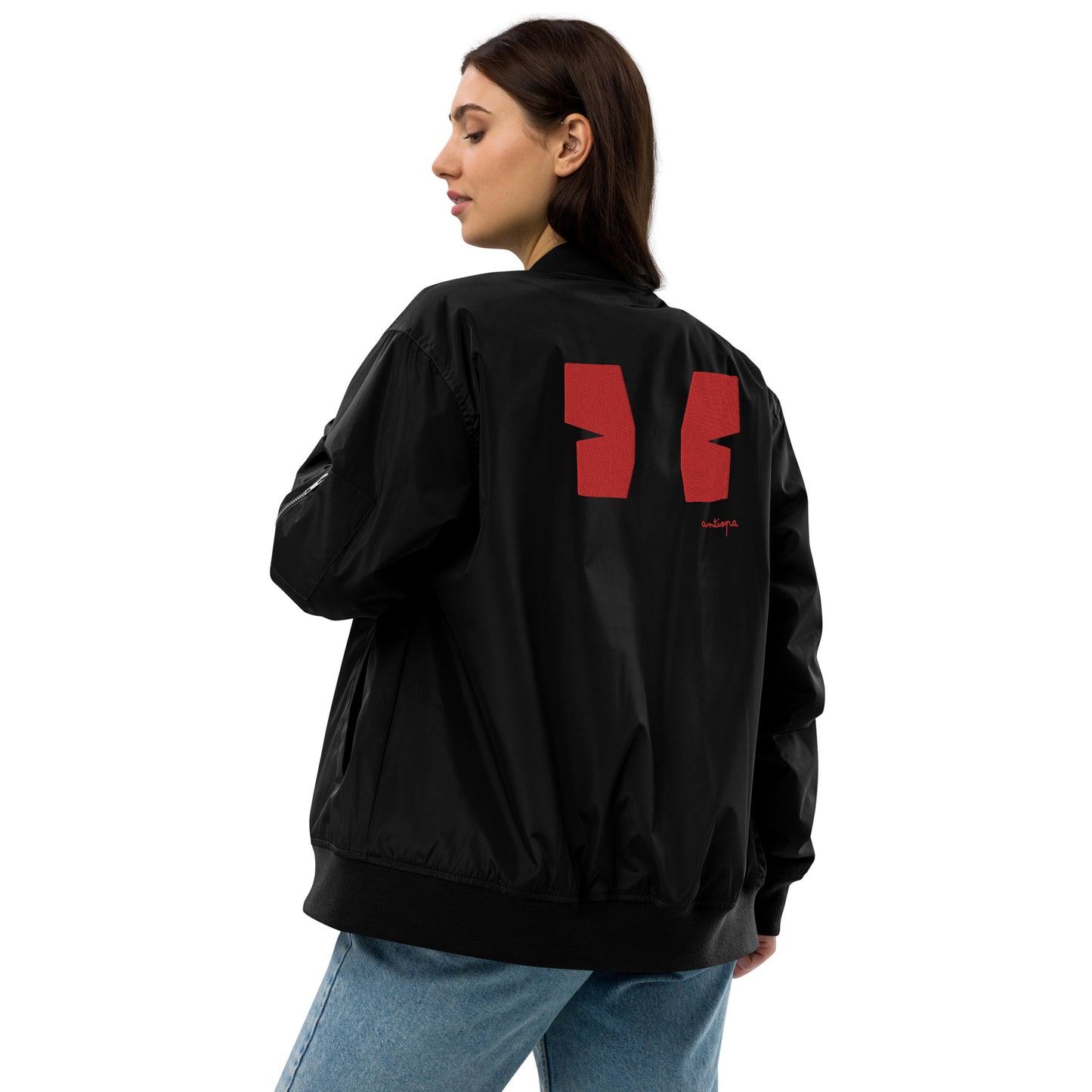 Butterfly Wings Bomber Jacket