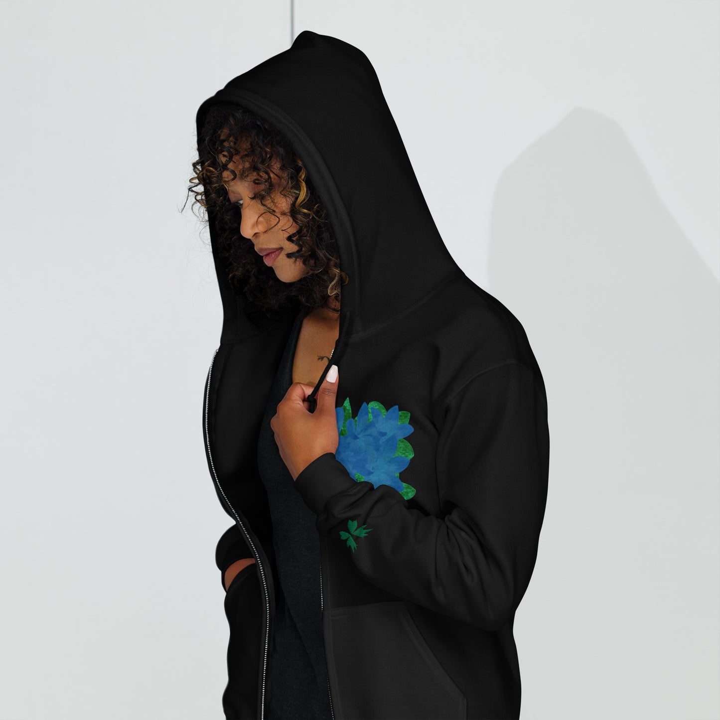 Floral Hoodie