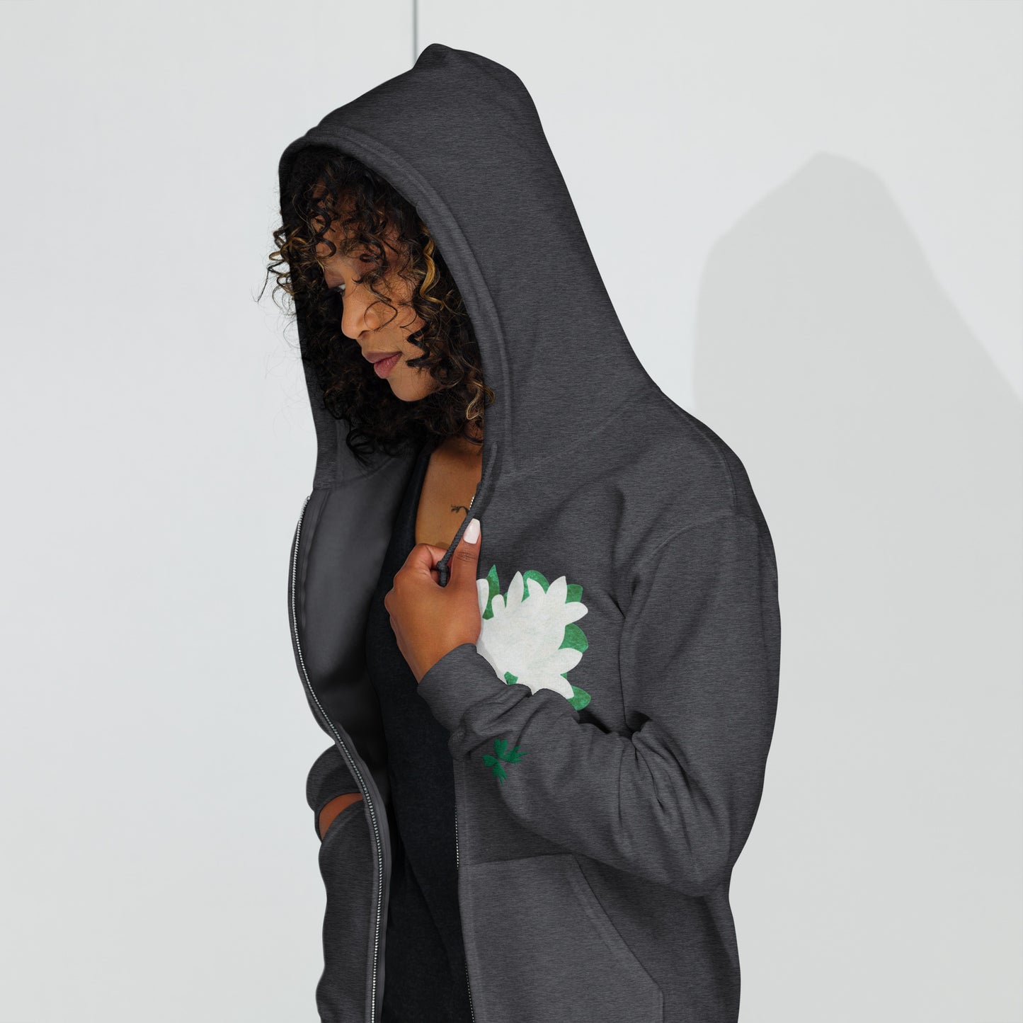 Floral Hoodie