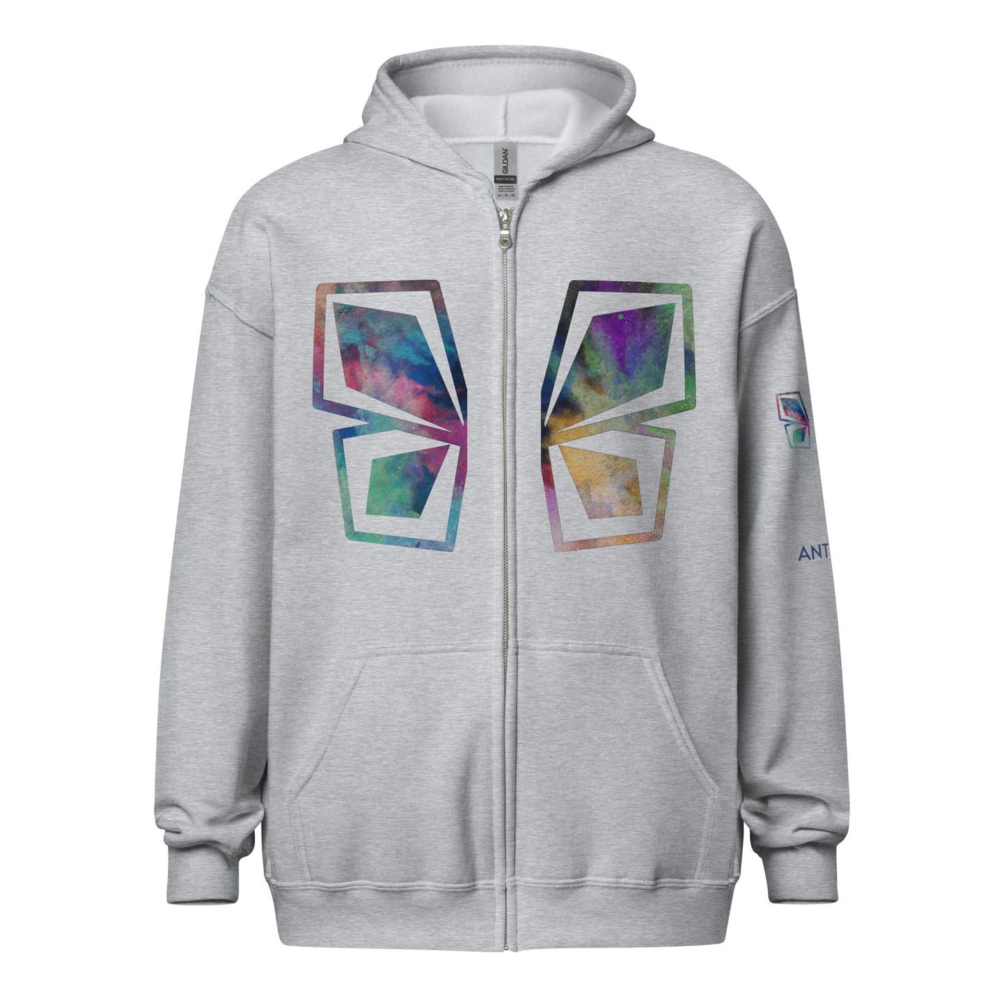 Butterfly Unisex heavy blend zip hoodie