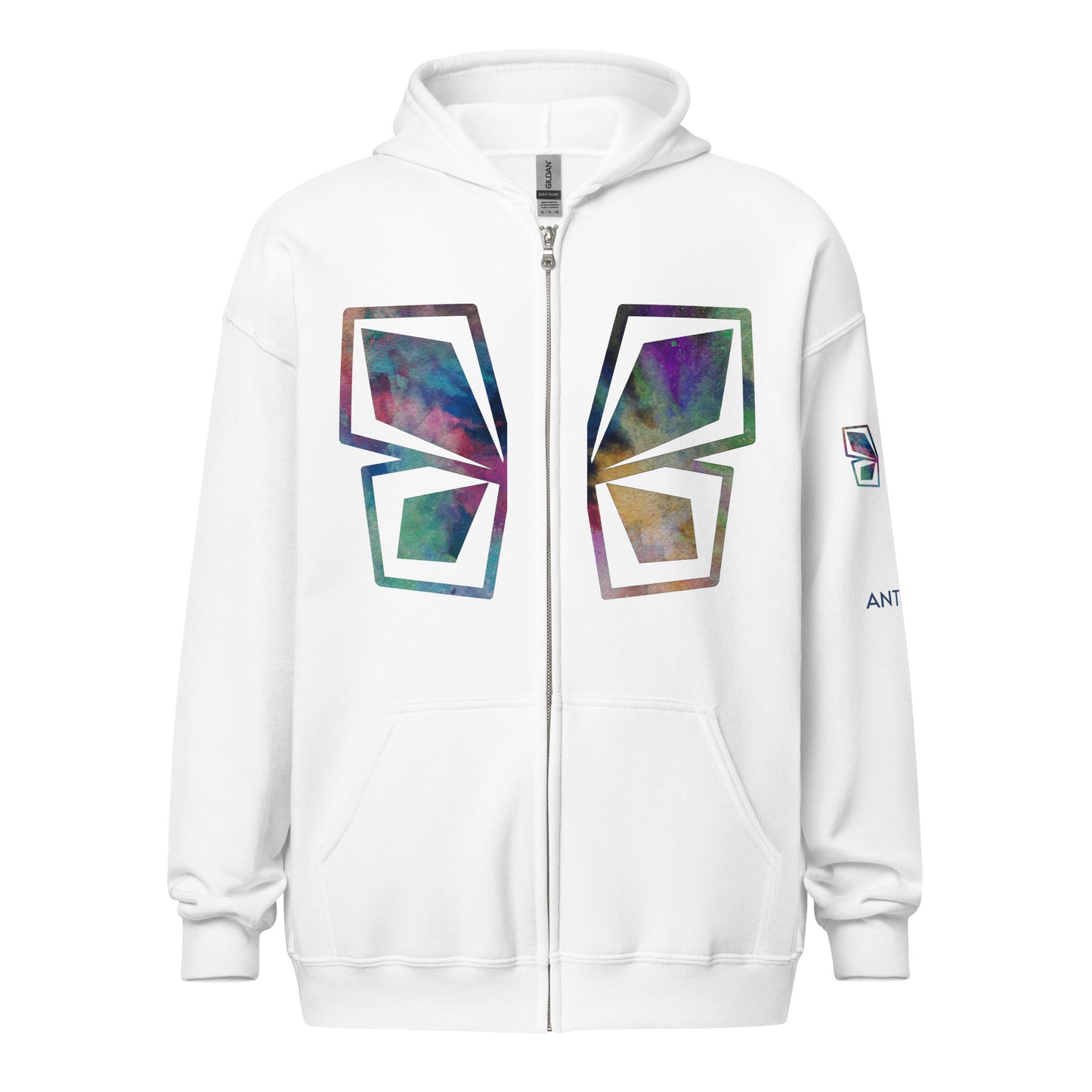 Butterfly Unisex heavy blend zip hoodie