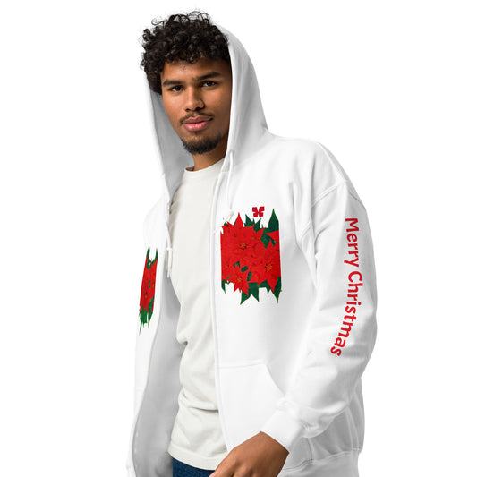 Poinsettia Bloom Hoodie =Christmas Limited Edition=