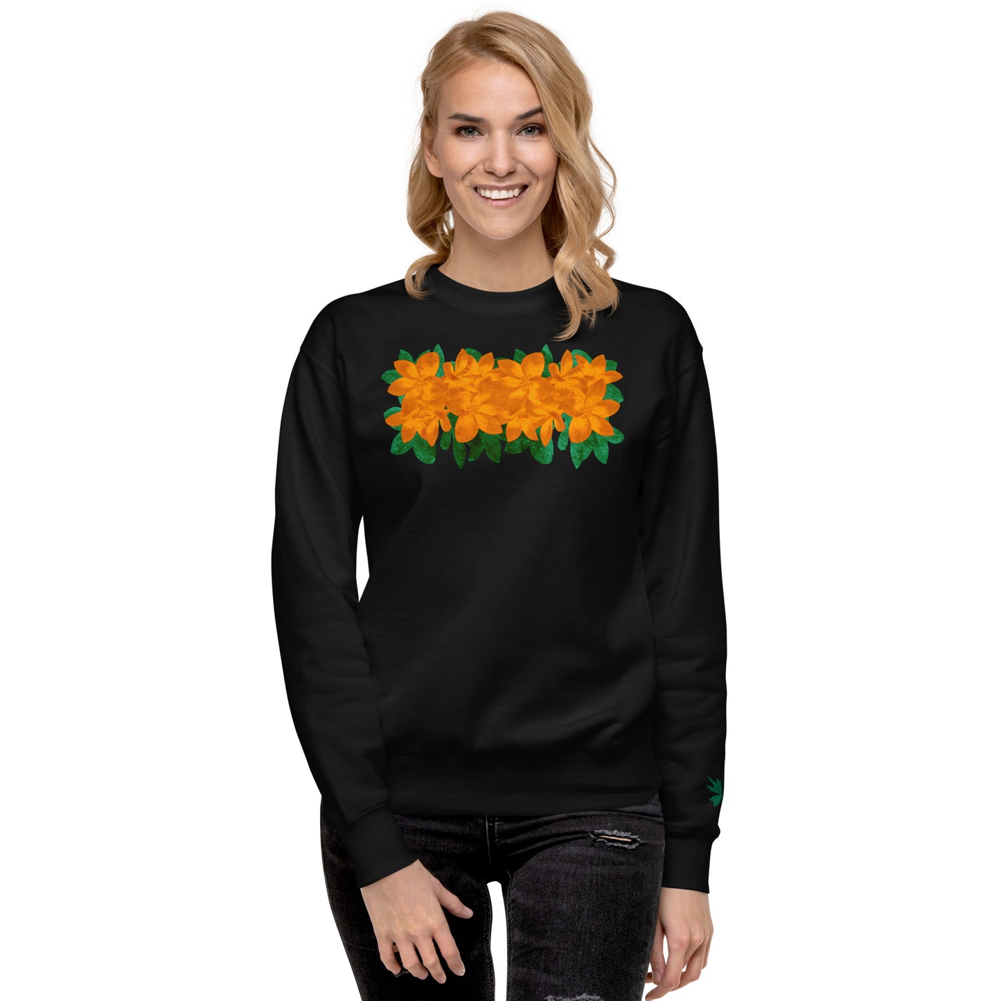 Floral Unisex Premium Sweatshirt