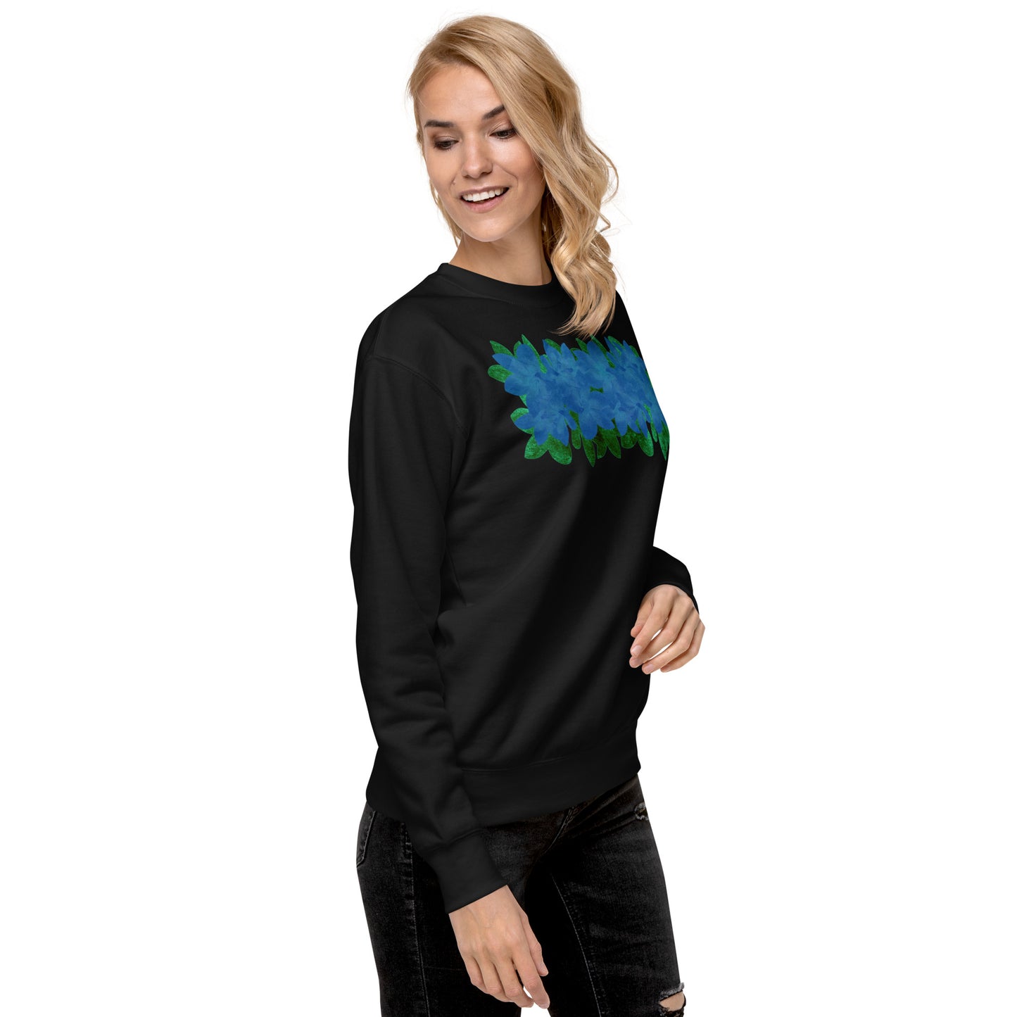 Floral Unisex Premium Sweatshirt