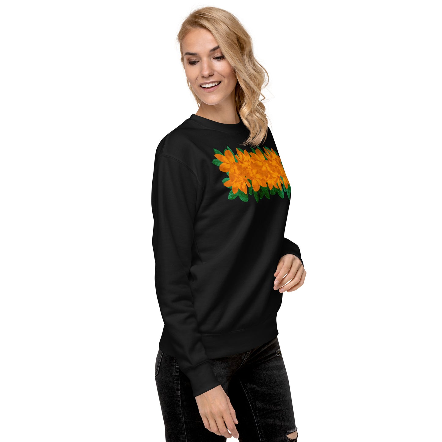 Floral Unisex Premium Sweatshirt